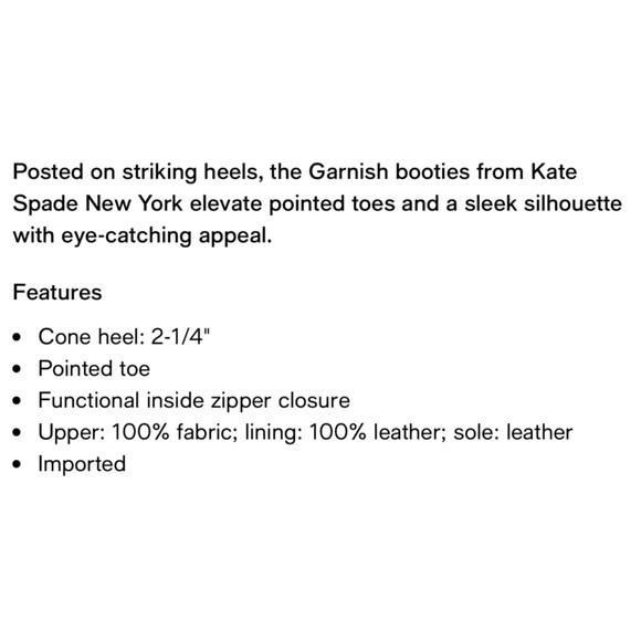 Kate Spade Garnish Bootie - Picture 9 of 10